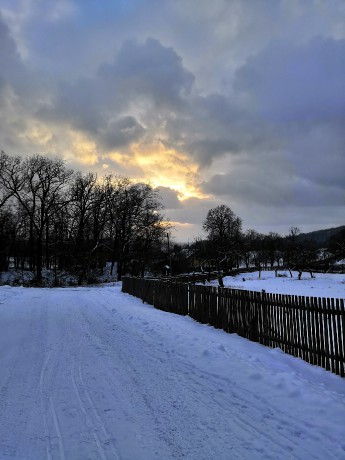 Dobříš - sněhová nadílka V